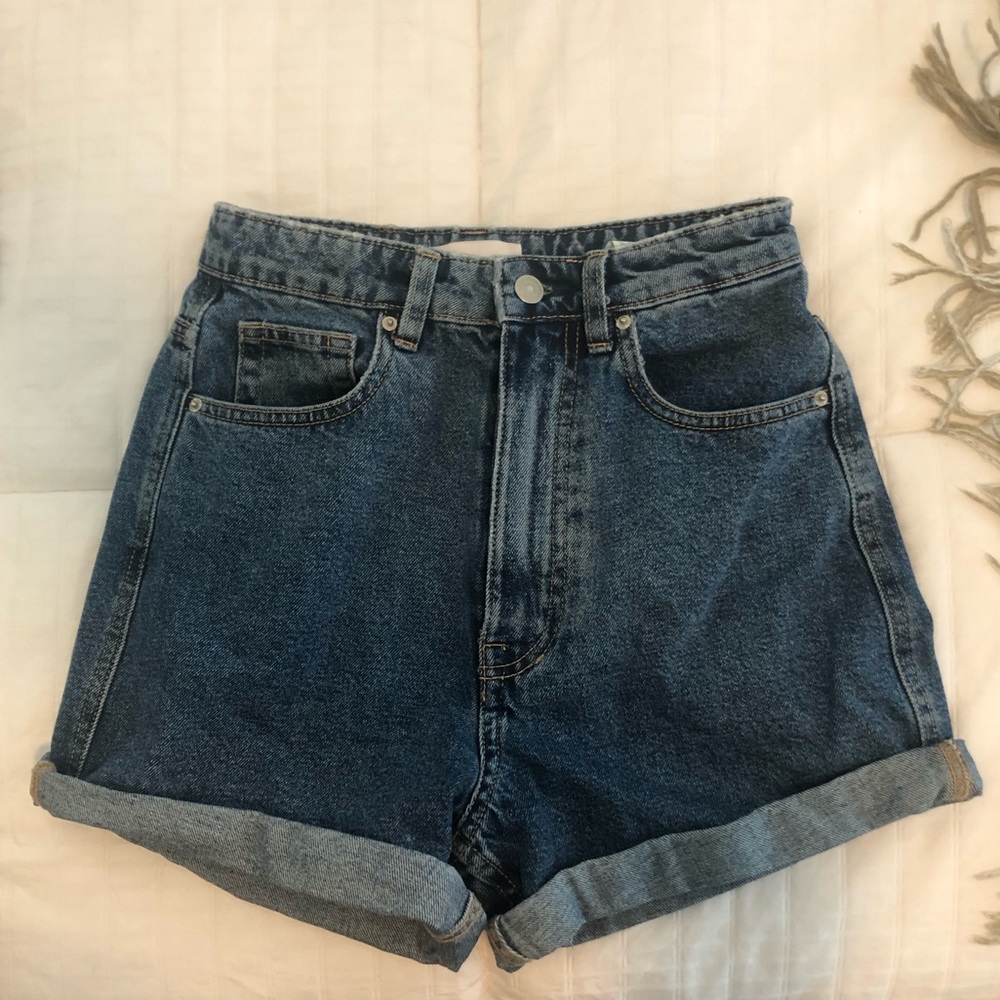 Zara mom shorts